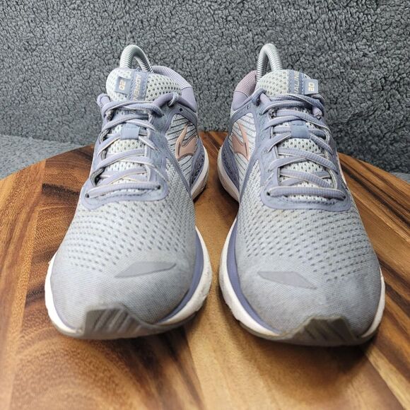 Brooks Adrenaline GTS 20 1202961B073 Running Shoes Womens Size‎ 9 B Grey Pink - Picture 7 of 11